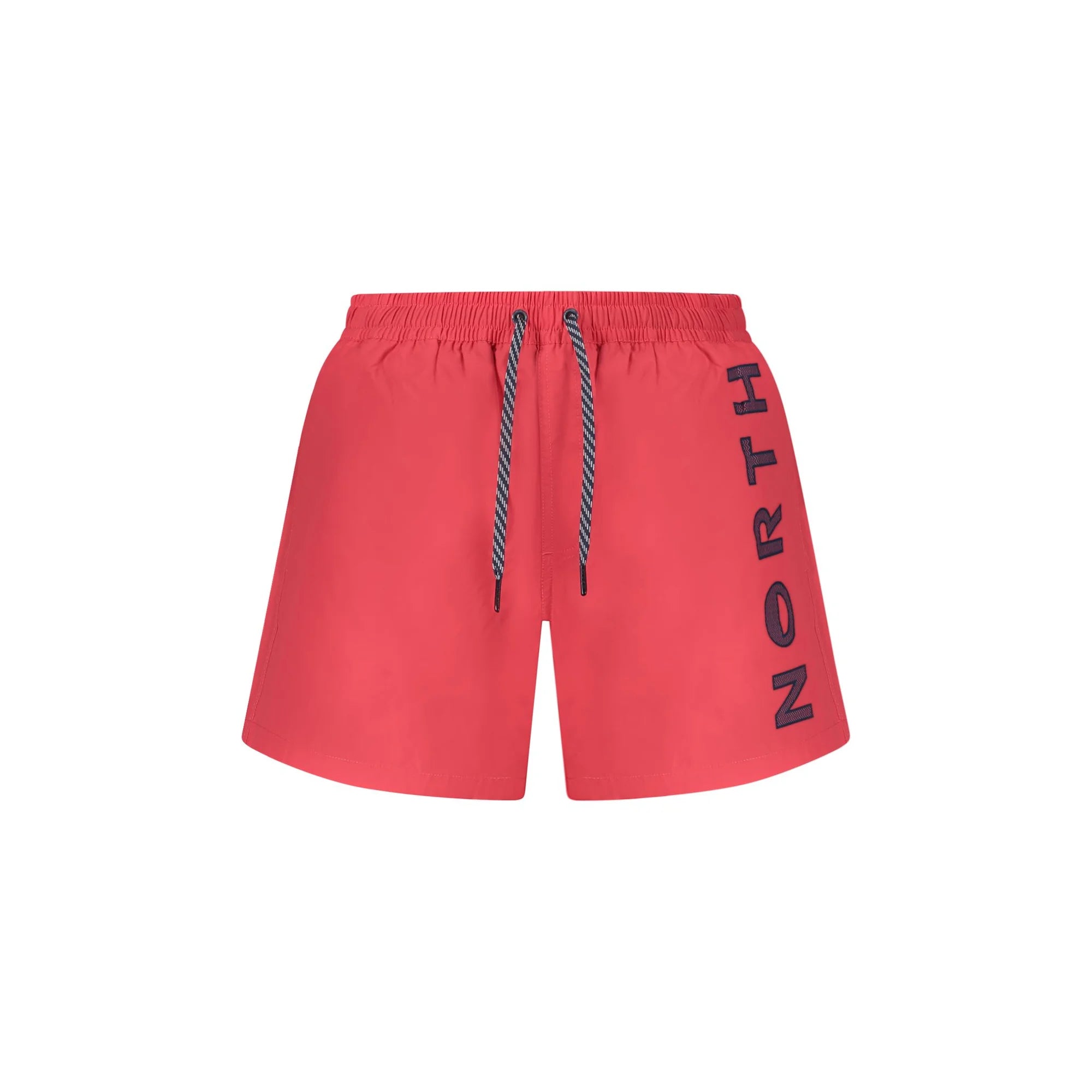 North Sails Costume da Mare Uomo Rosso Stampa Logo - foto prodotto